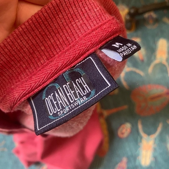Oceanbeach brand Crew graphic sweatshirt San Diego SUPER soft size M - Picture 4 of 4